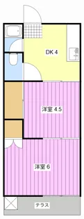 スズキアパート【1階】の間取り