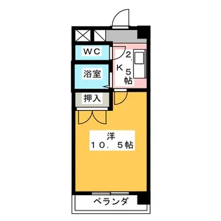 ELFIN【4階】の間取り