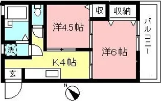 ひよい荘B棟・C棟【1階】の間取り
