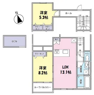 Tierra【2階】の間取り