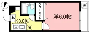 東京都世田谷区北烏山8【マンション】の間取り