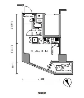 東京都板橋区板橋4【マンション】の間取り