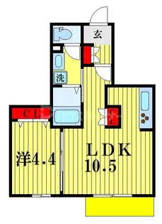 栞【1階】の間取り