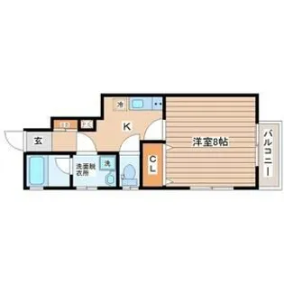 アスコット大野田【1階】の間取り