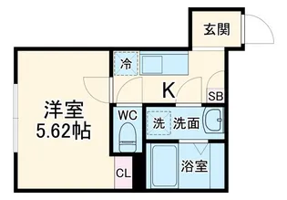 カインドネス蕨V【1階】の間取り