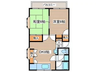 ラフォーレコイズミ【2階】の間取り