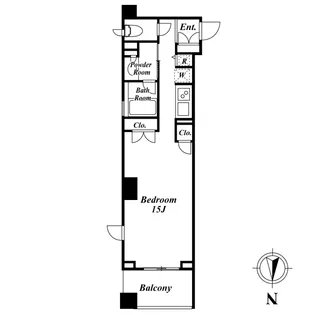 東京都千代田区麹町2【マンション】の間取り