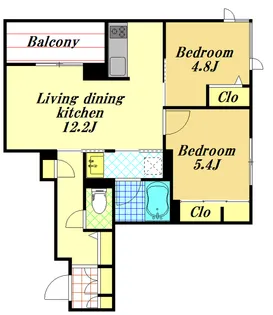 アイル ルイーズ【3階】の間取り