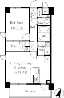 ピースフル【2階】の間取り