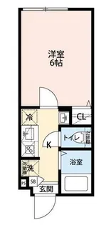 東京都北区志茂2【アパート】の間取り