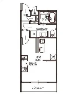 reve中島【3階】の間取り