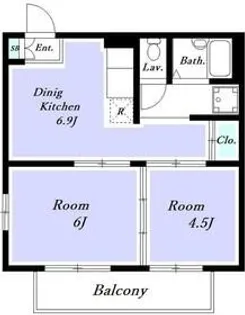 GOLD FIELDI【2階】の間取り