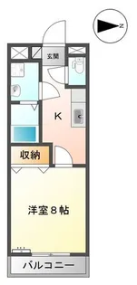 島根県松江市東津田町【マンション】の間取り