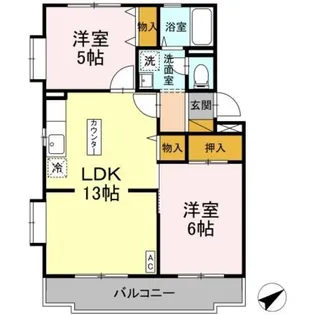 ドミトリー西船【2階】の間取り