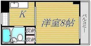 パークレーン日暮里【2階】の間取り