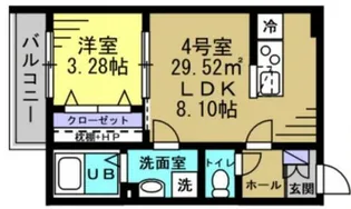 AJ津田沼V【2階】の間取り