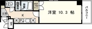 ウイング十日市【2階】の間取り