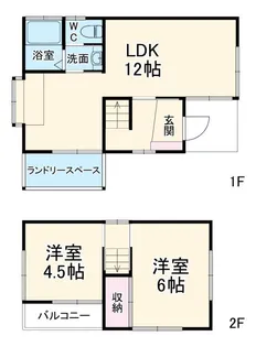 千葉県佐倉市井野【一戸建】の間取り