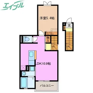 コージーハウス【2階】の間取り