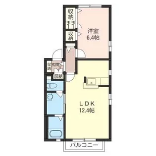 アステール C【2階】の間取り