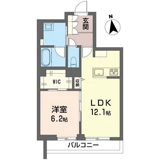 ココレ・ディモーラ【1階】の間取り