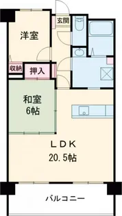ウィステリア【1階】の間取り