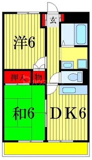 シャイネン市川【2階】の間取り
