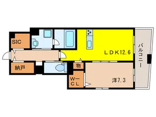グランフォーレ住吉【3階】の間取り