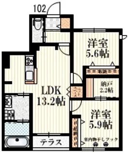 Esperanza【1階】の間取り