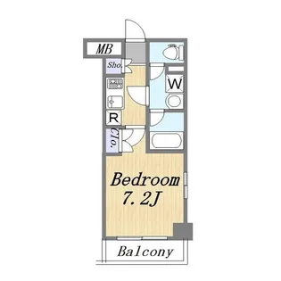 Single mansion 紅葉坂【1階】の間取り