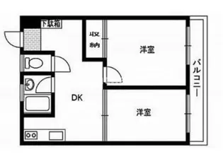 メゾンイセザキ【9階】の間取り