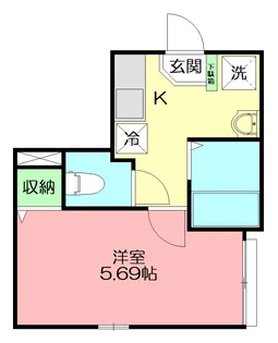 RICCO FORESTA【1階】の間取り