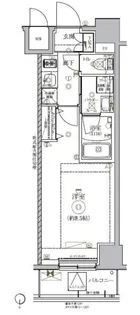 RELUXIA新御徒町【2階】の間取り