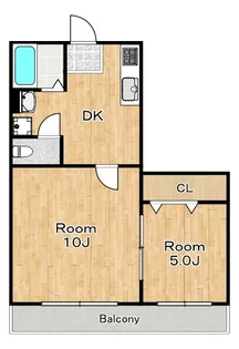 川忠ビル【3階】の間取り