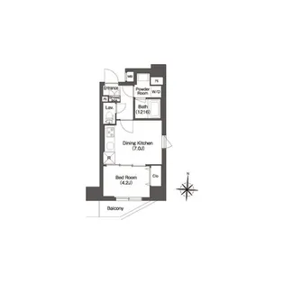 東京都荒川区南千住5【マンション】の間取り