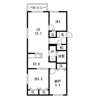 Maison You Me【2階】の間取り