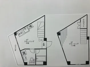 リネアディマレア【2階】の間取り