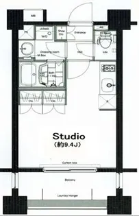 コンフォリア麻布十番【6階】の間取り