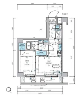 メインステージ板橋志村III【2階】の間取り