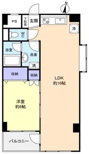 明治レジデンス【1階】の間取り
