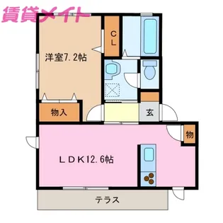 Selena~セレナ~B棟【1階】の間取り