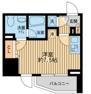 ライブコート草加【14階】の間取り