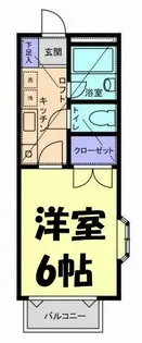 リバティーパークA棟【1階】の間取り