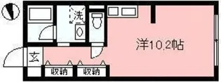 神奈川県川崎市多摩区中野島3【マンション】の間取り