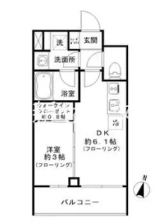 IPSE代々木上原DLX【3階】の間取り