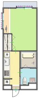 ゆかるひ・ベル宇茂佐の森I【4階】の間取り