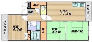 グリーンライフサトウ【1階】の間取り