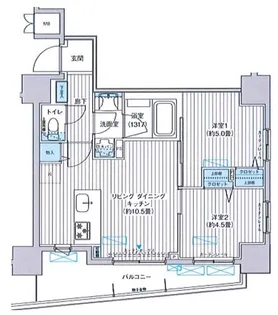マイトリィ四谷【7階】の間取り
