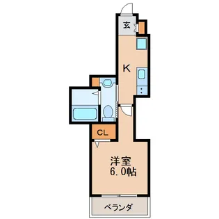 エステムコート名古屋泉プラチナムゲート【11階】の間取り