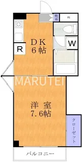 グランメール溝の口【2階】の間取り